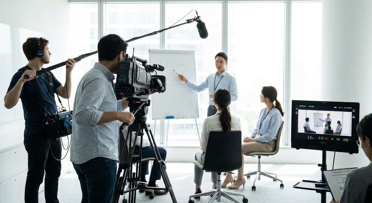 Video production for employee training videos