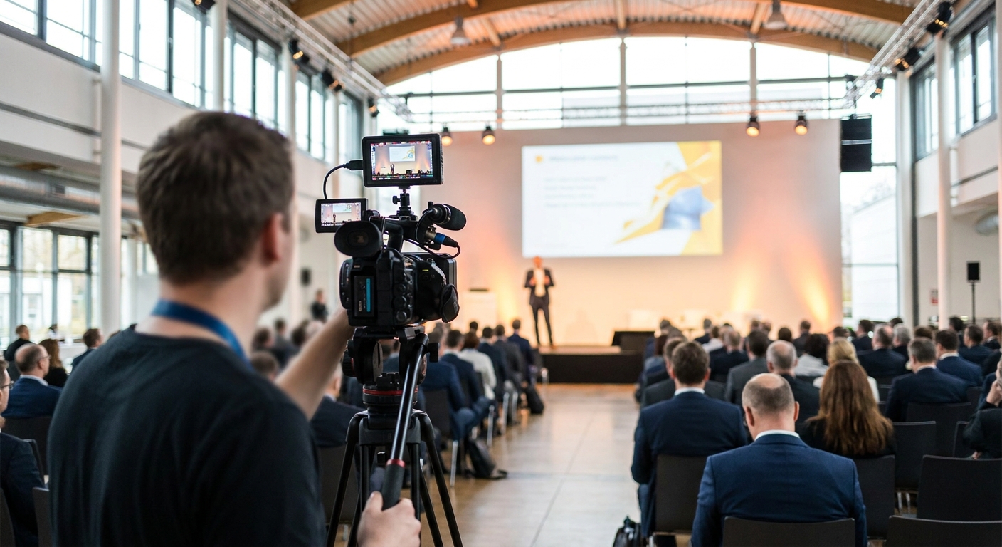 Event videography for corporate conferences