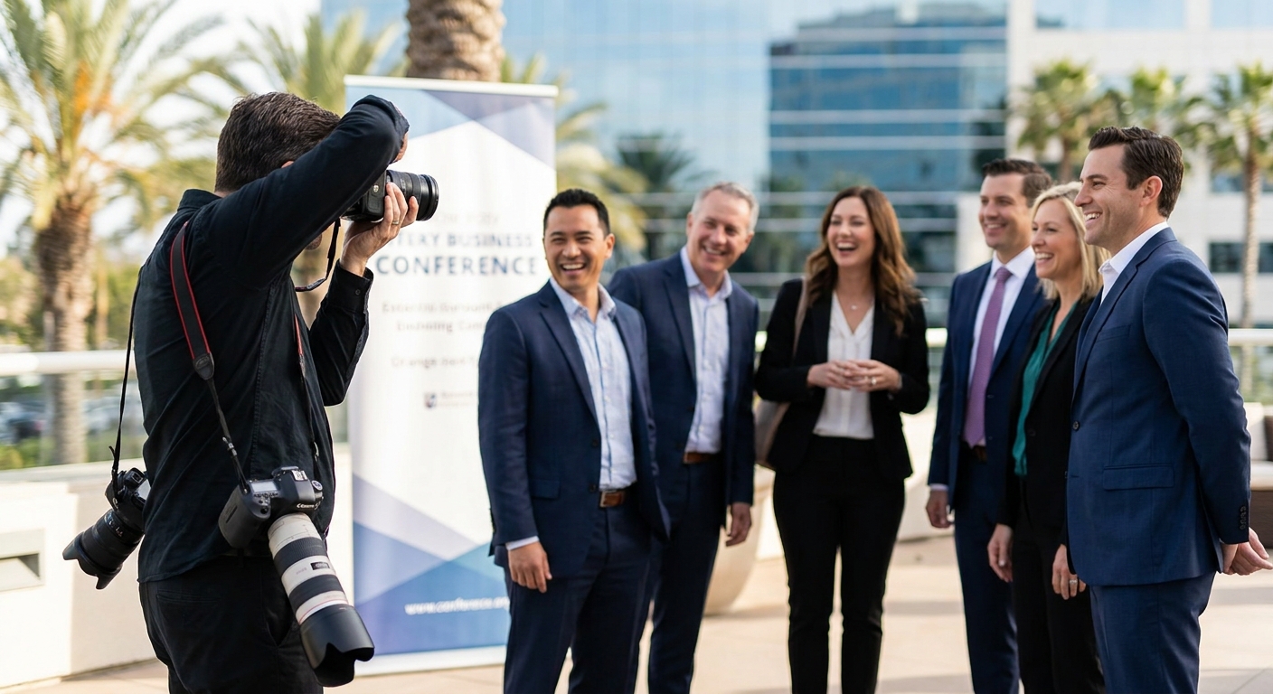 Best corporate event photographers in Orange County