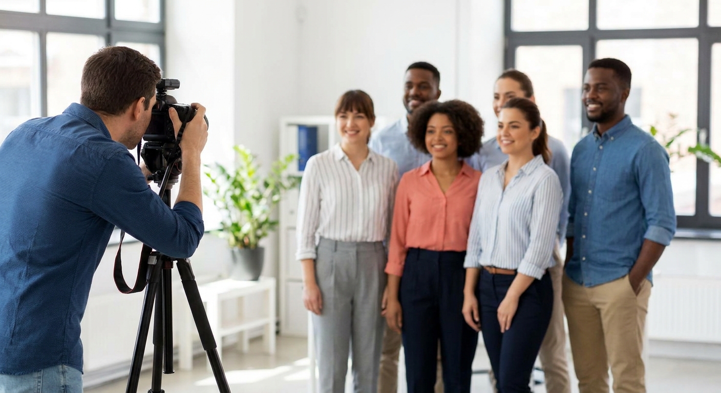 Team headshots for growing companies