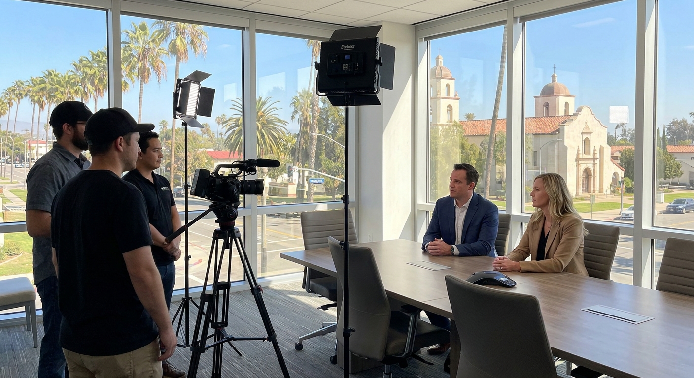 Corporate video production for Riverside businesses