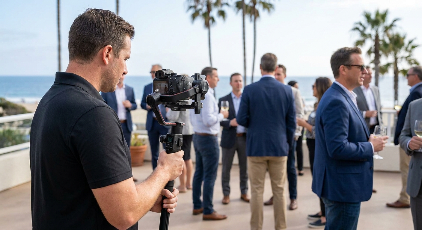 Event videography for Newport Beach corporate events