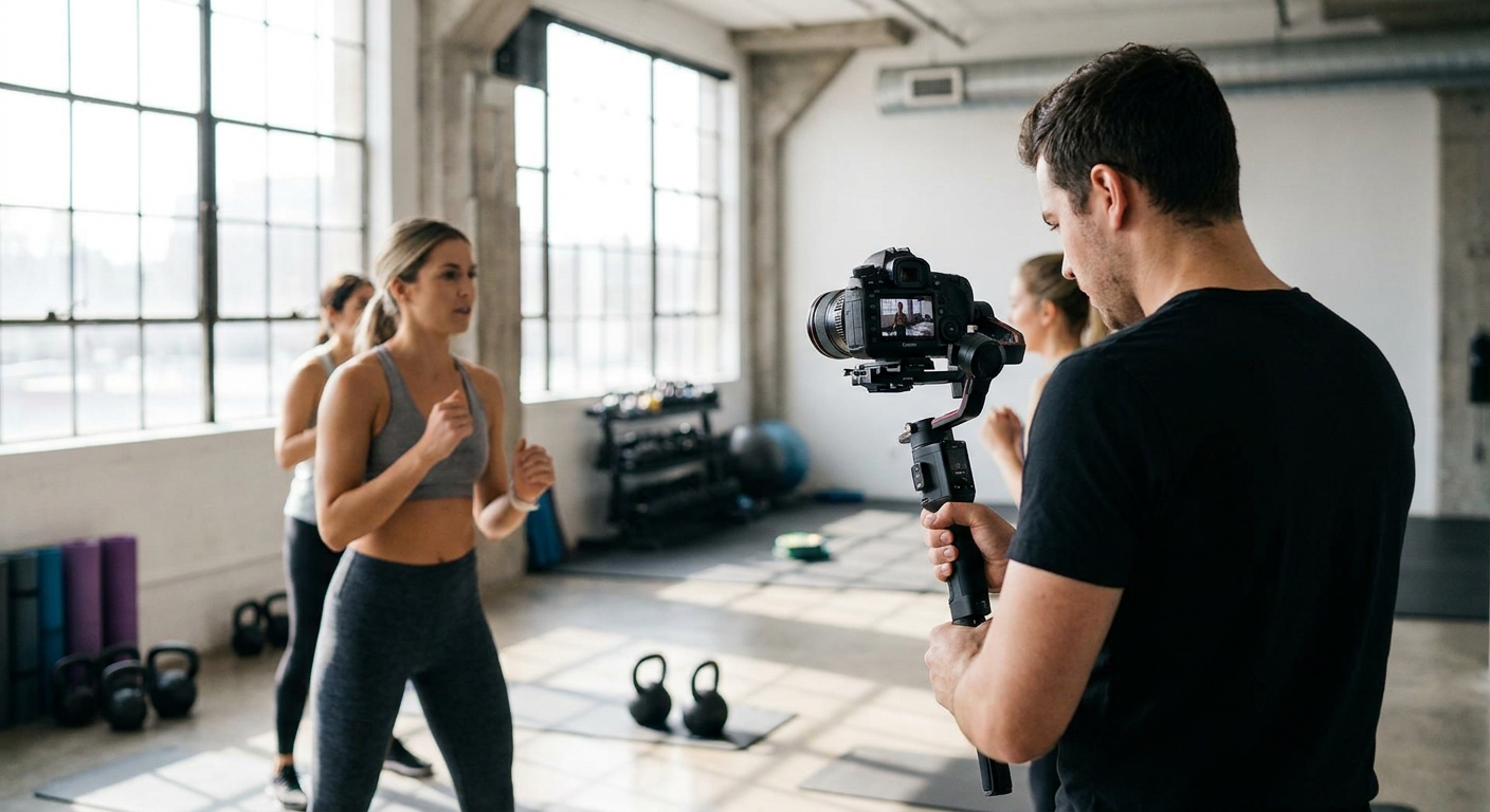 Video production for fitness studios and gyms
