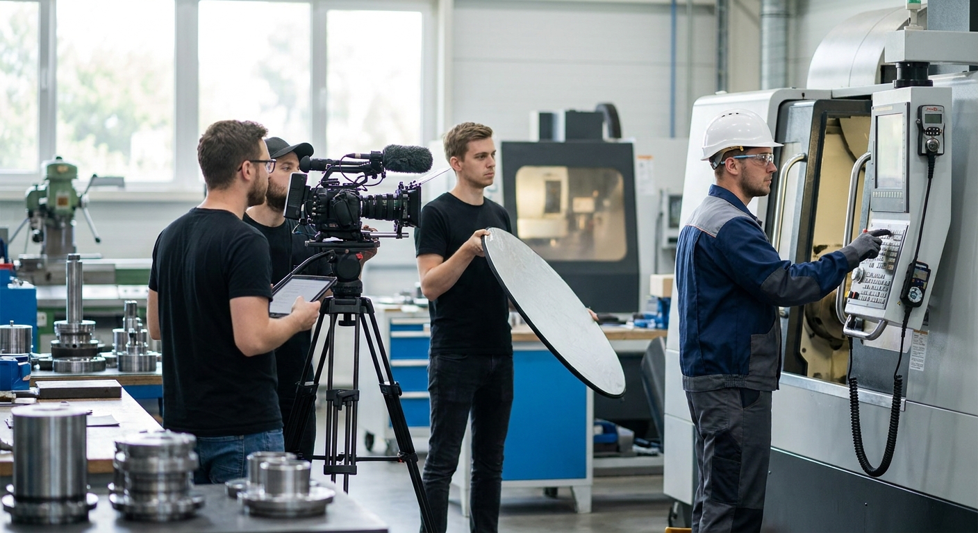 Video production for manufacturing companies