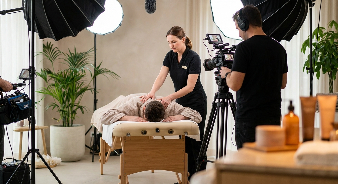 Video production for spas and wellness brands