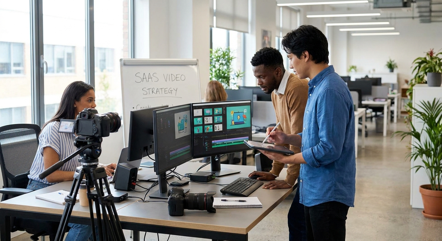 Explainer video production for SaaS companies