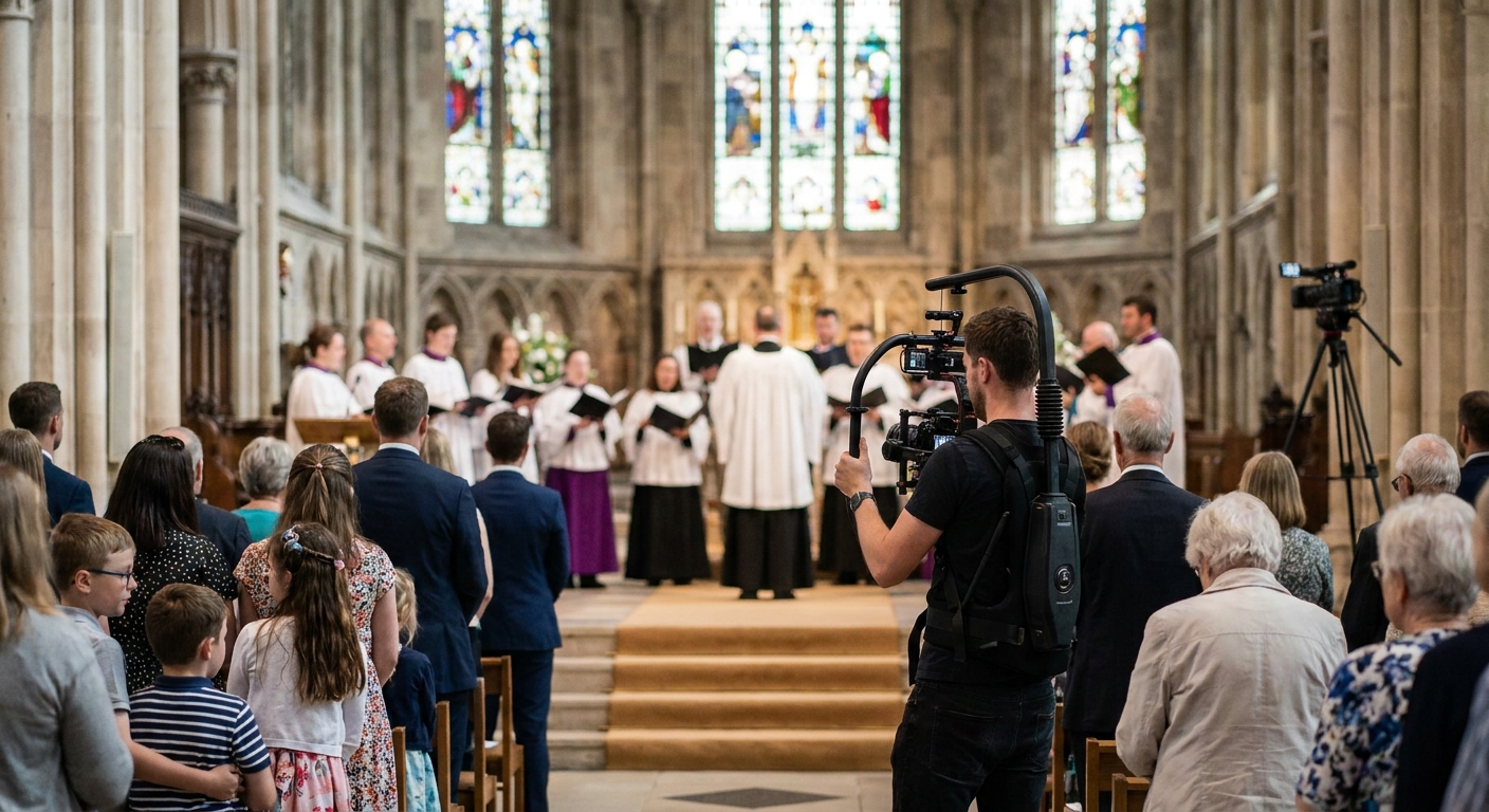 Event videography for church and religious events