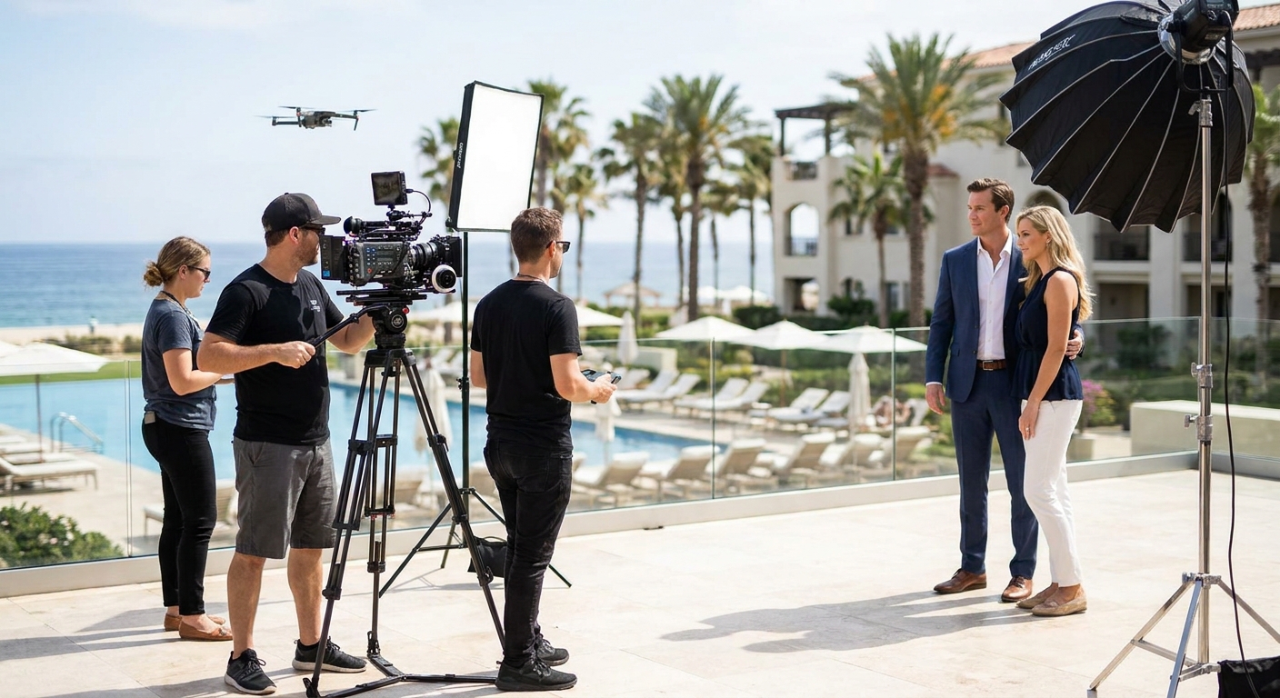 Video production for hotels and resorts