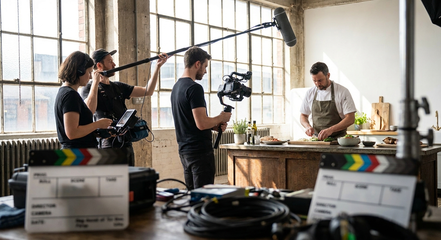 Behind-the-scenes video content for brands