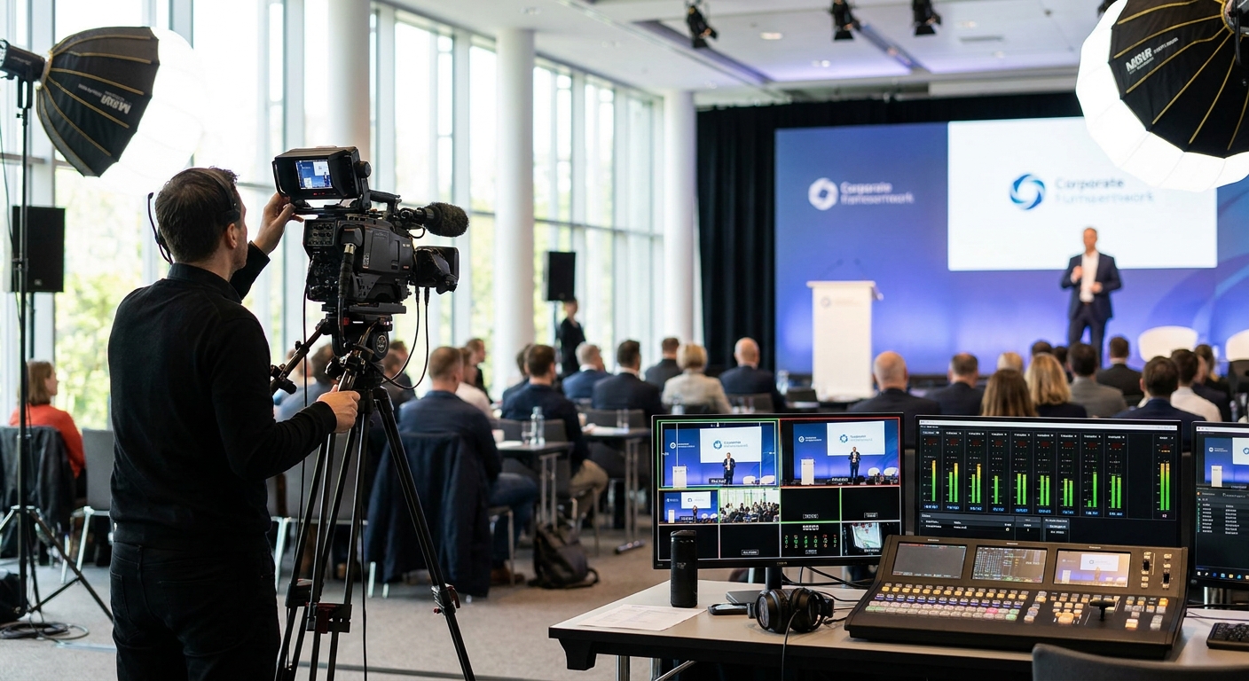 Livestream production for corporate events