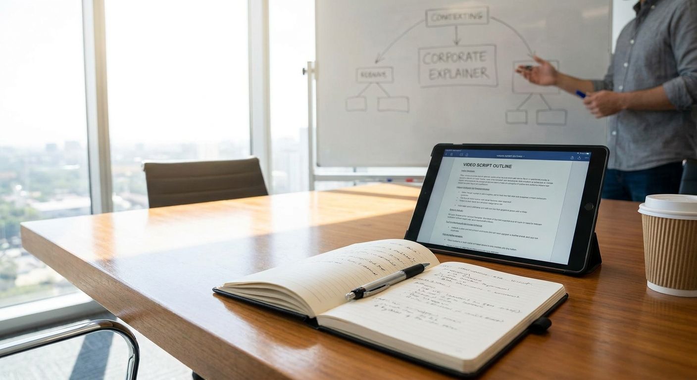 How to script a corporate explainer video