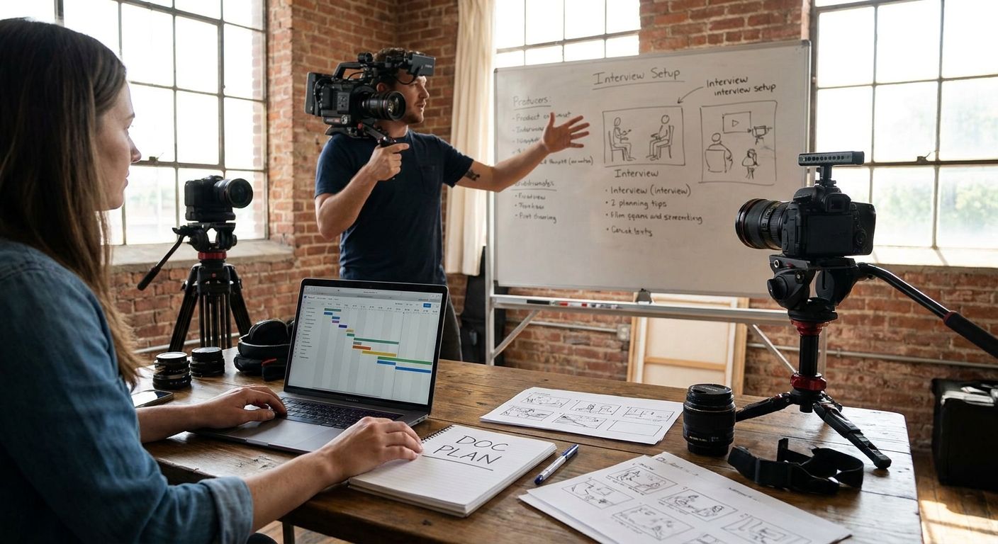 How to plan a documentary-style brand film