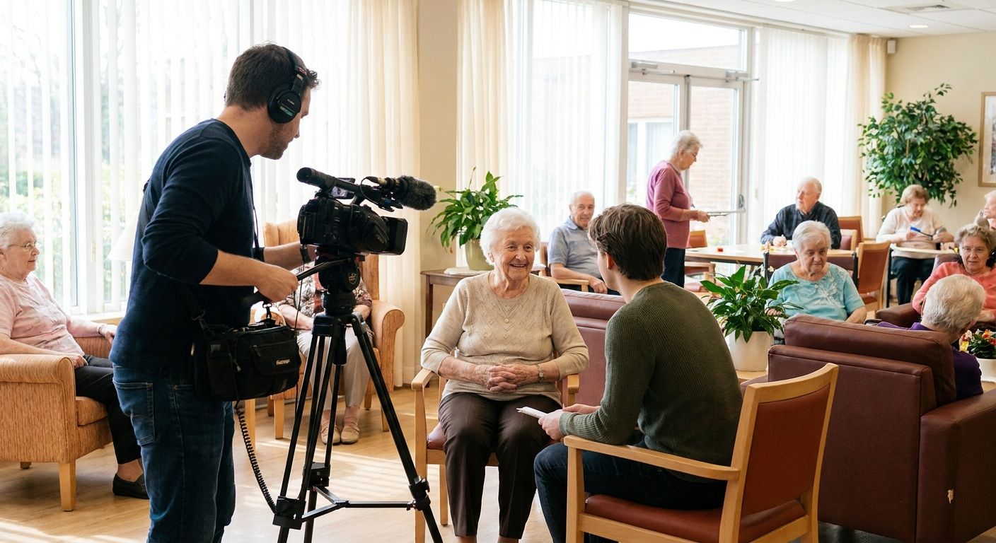Video production for senior living communities