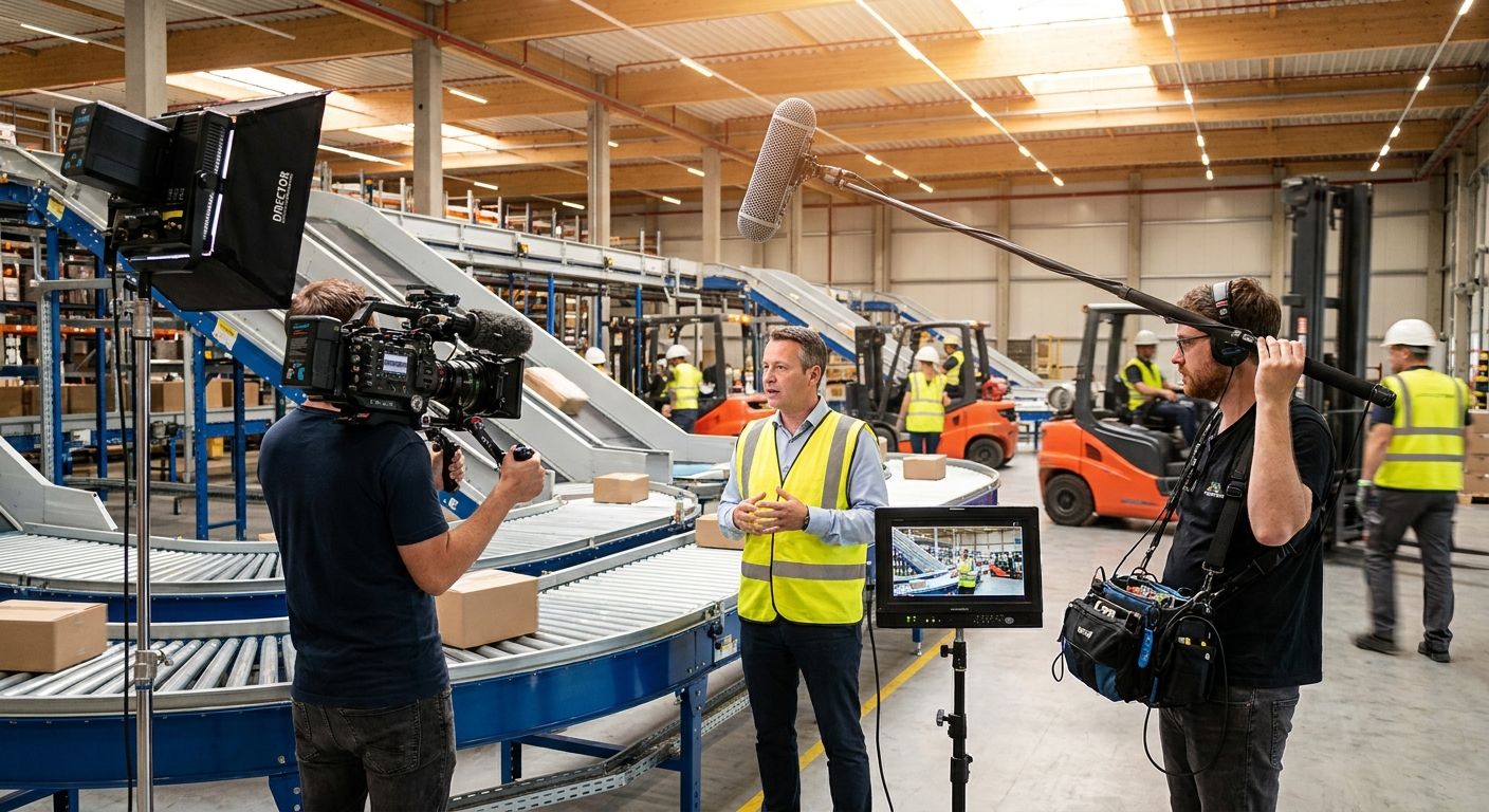 Video production for logistics and supply chain companies
