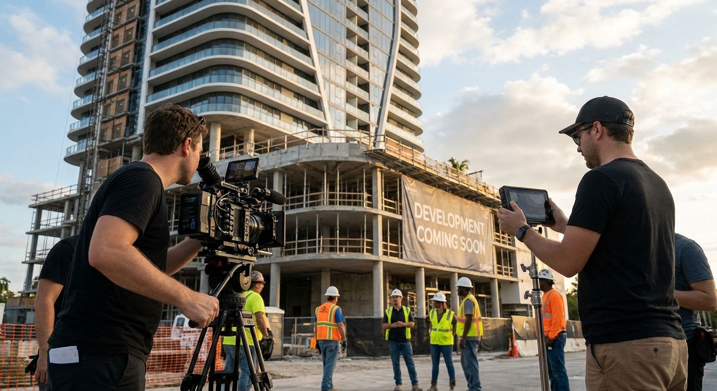 Commercial video production for real estate developers