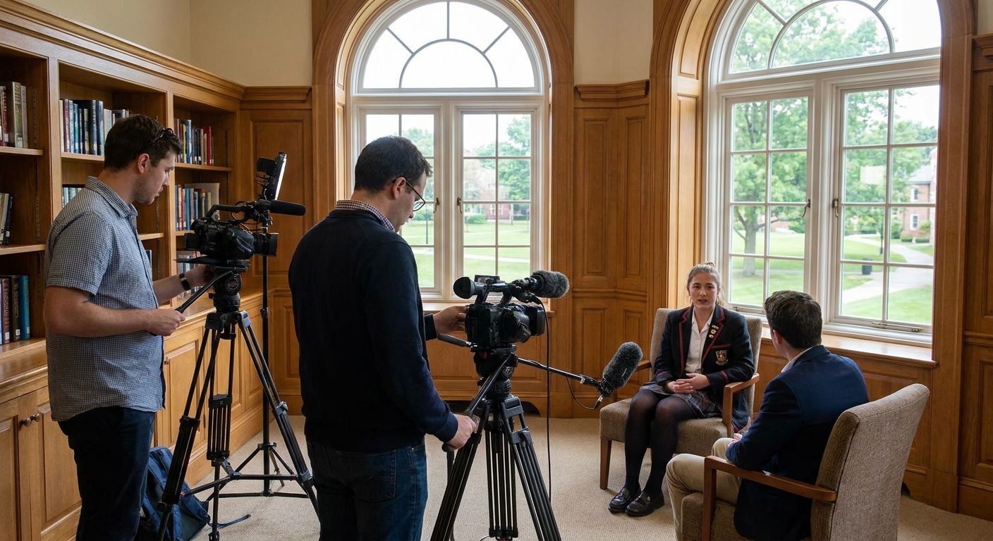Video production for private K-12 schools