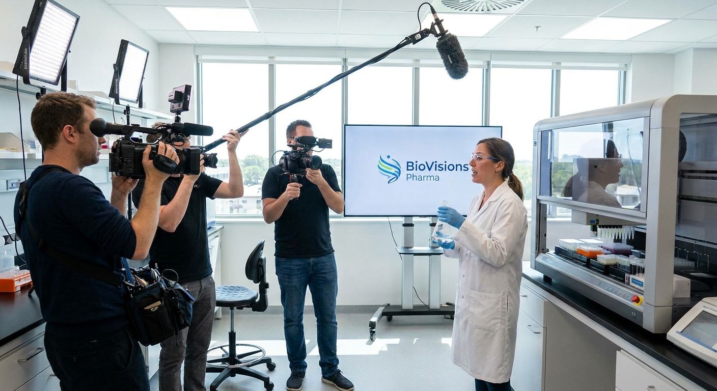 Video production for biotech and pharma companies