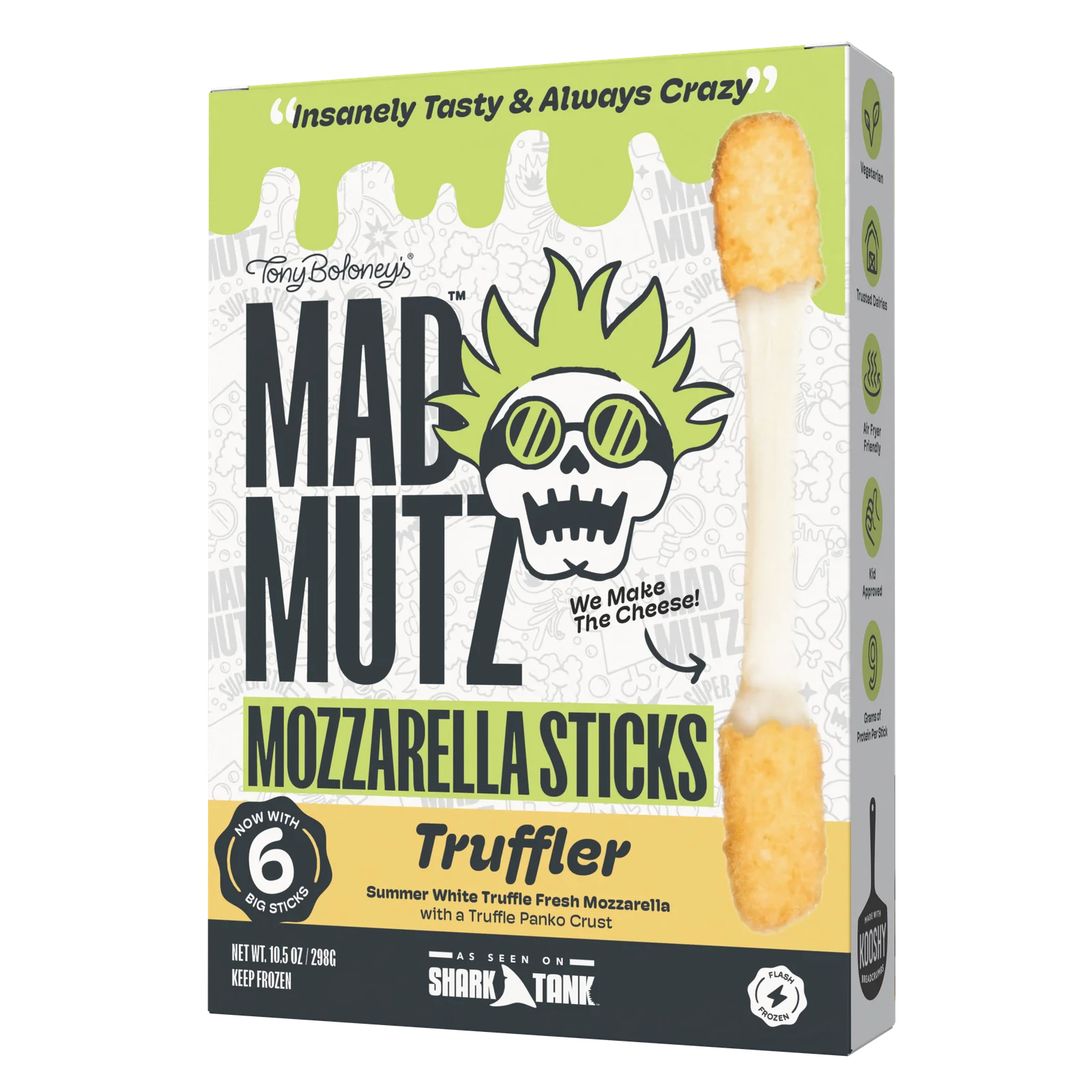Mad Mutz Truffler mozzarella sticks box