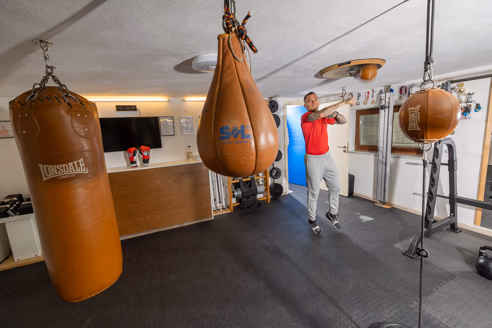 Einblick in die Boxgeräte von Fitness Privat 