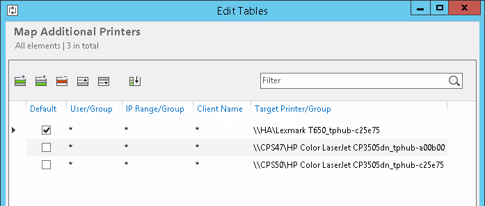Automatic printer assignment as a component of the Desktop Engine