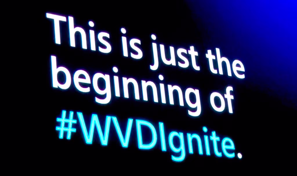 #WVDIgnite Slide