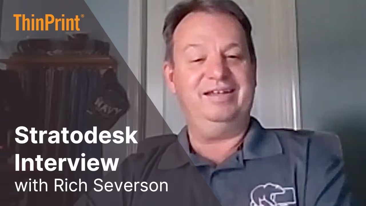 Stratodesk Video Interview: Easier Printing with the ThinPrint Hub