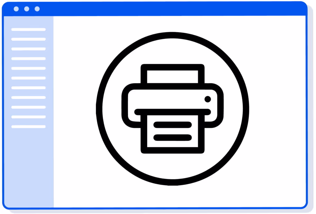 Print directly from web applications thanks to ThinPrint