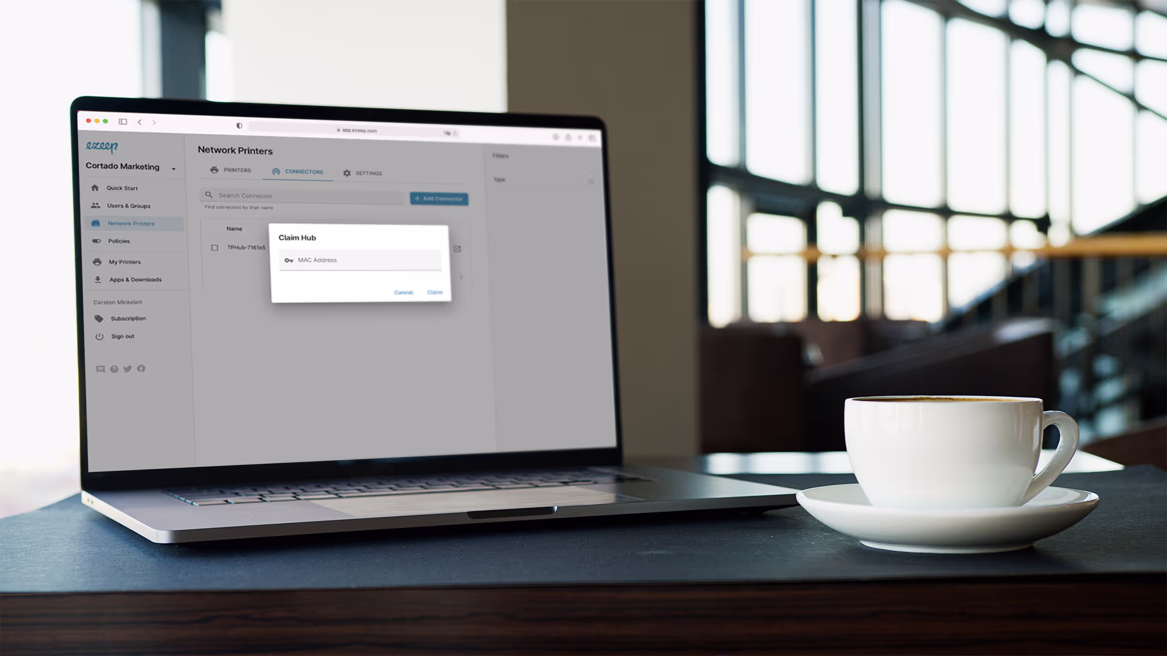 Centrally Manage Your ThinPrint Hubs with the ezeep Management Console