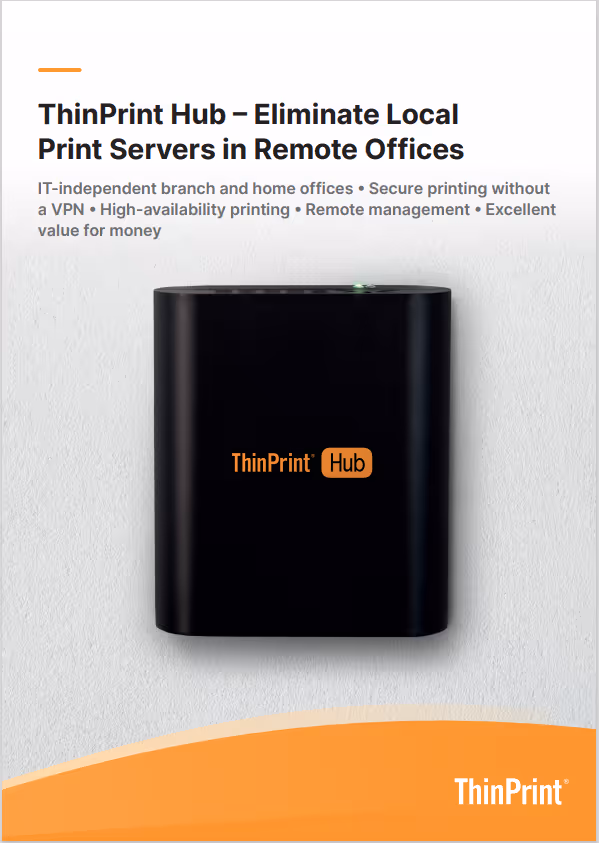 ThinPrint Hub
