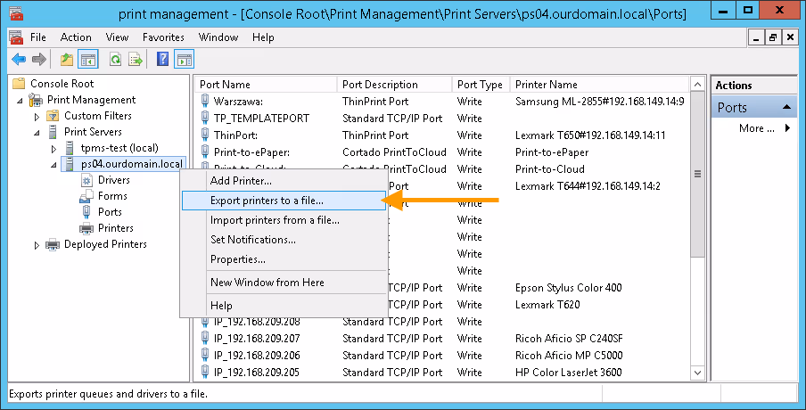 Microsoft backup tool