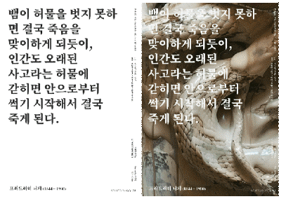 Nietzsche's Voice Poster Project with AI 01