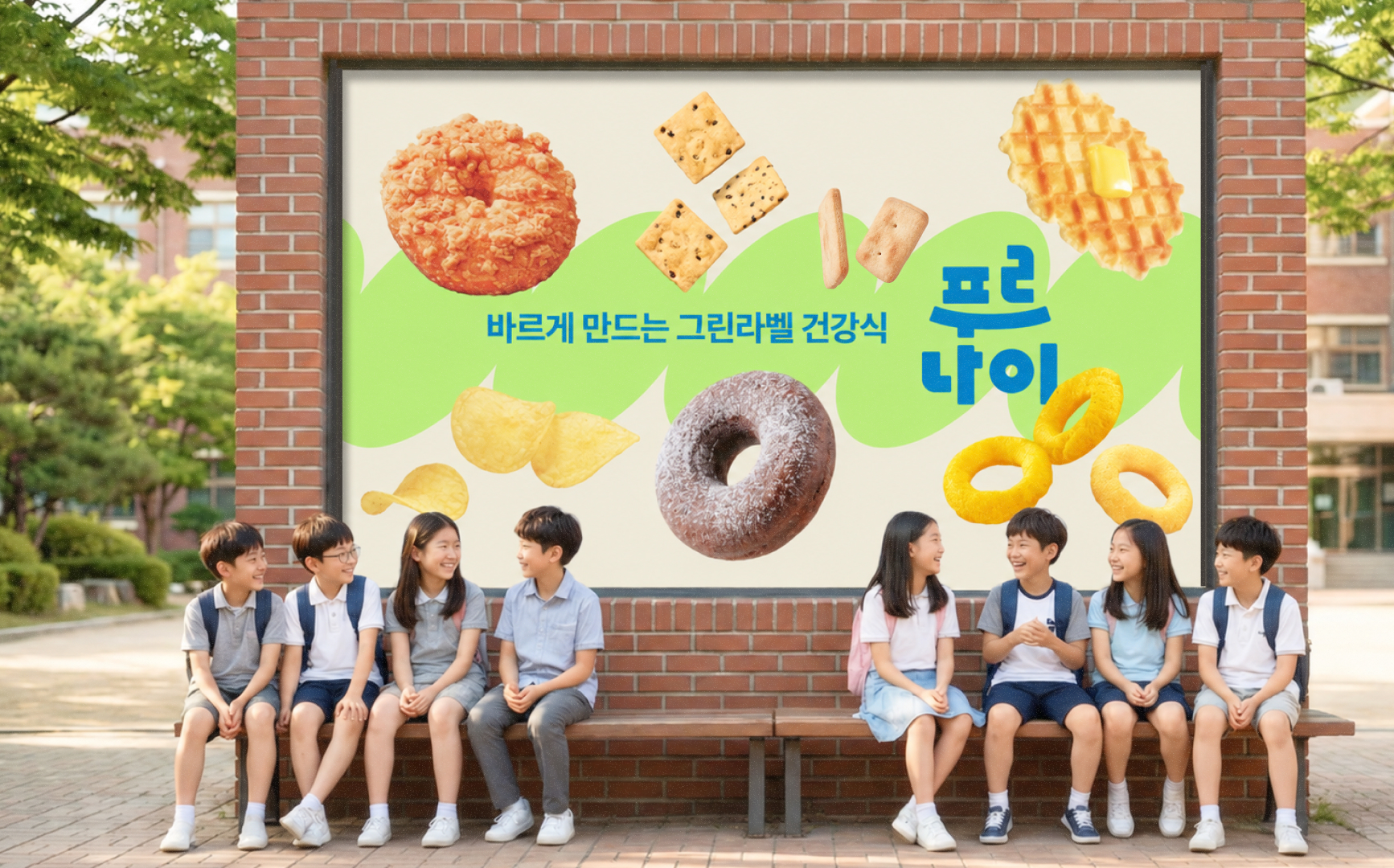 푸르나이 옥외 광고 · 콘셉트 목업