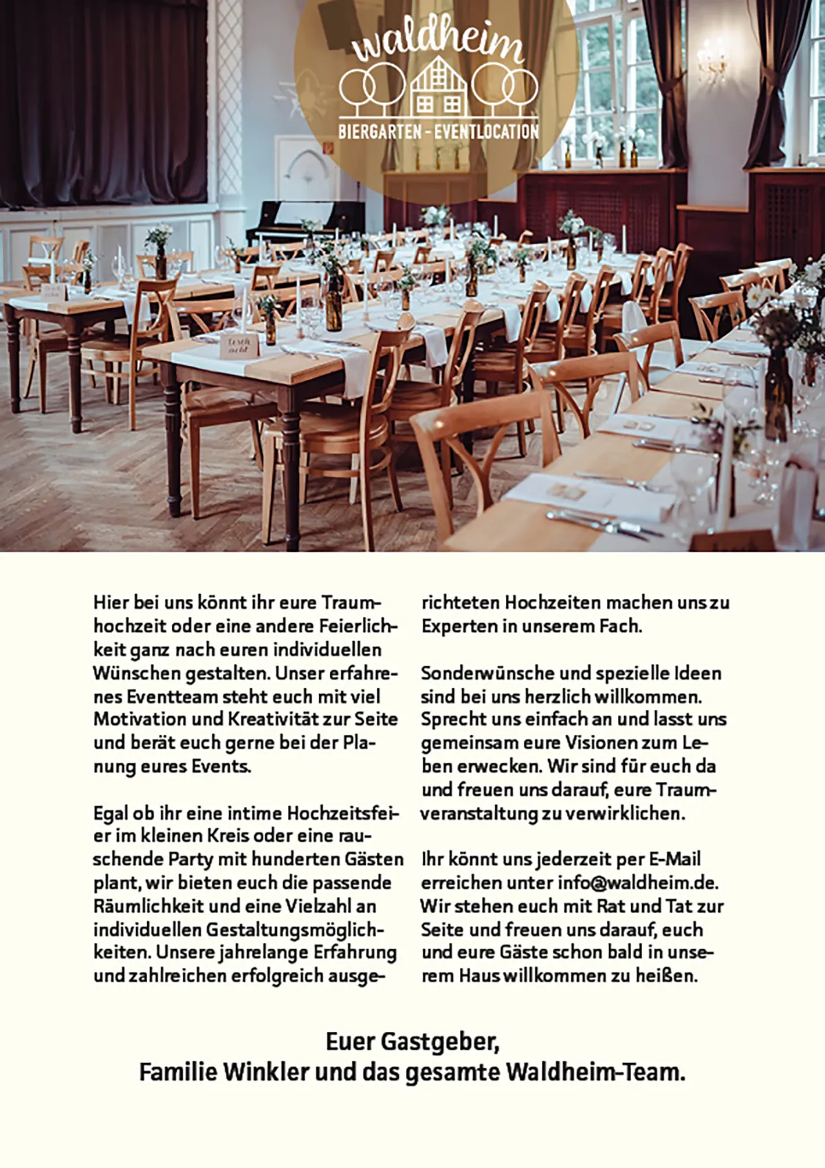 Hochzeitslocation München