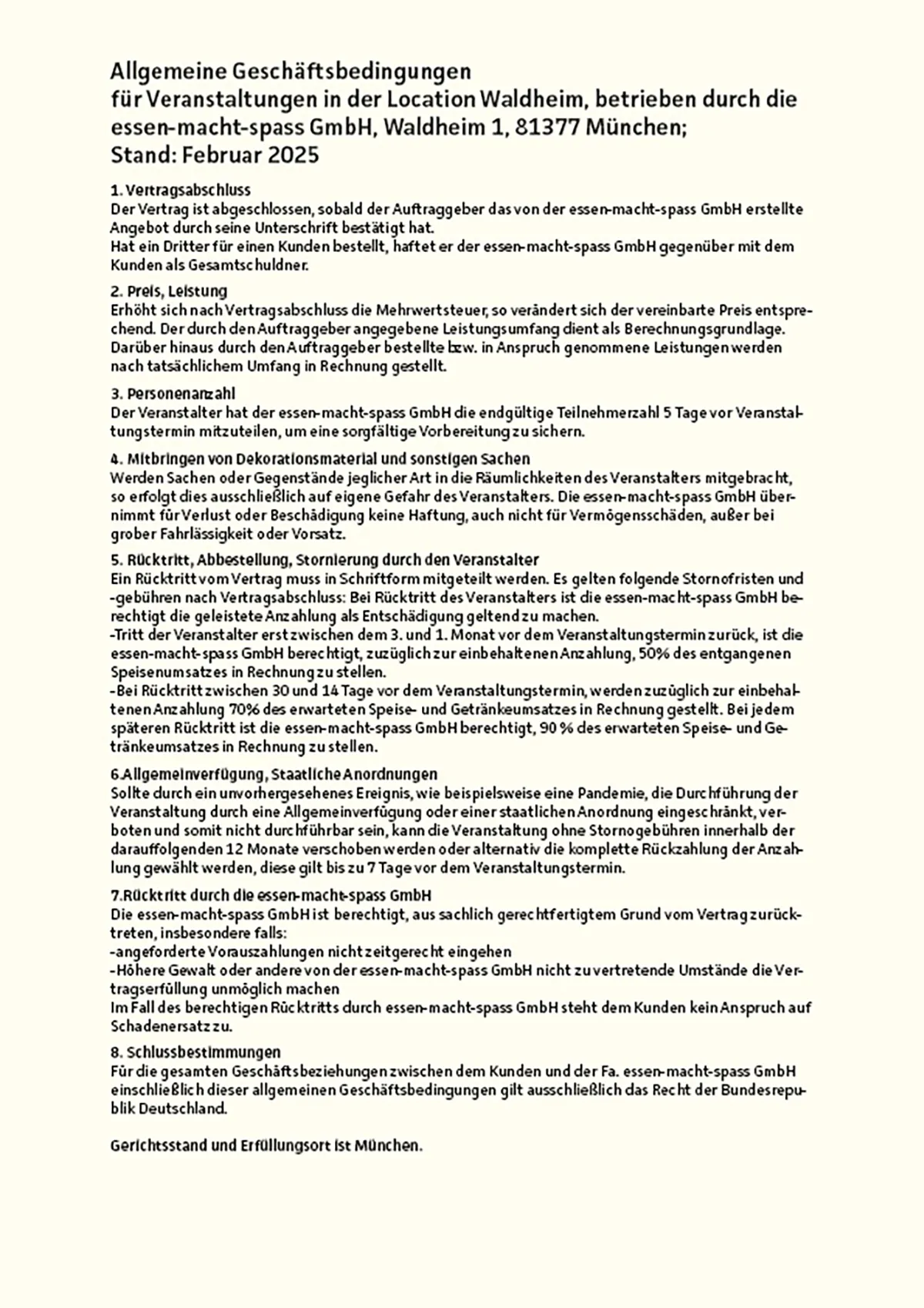 Hochzeitslocation München