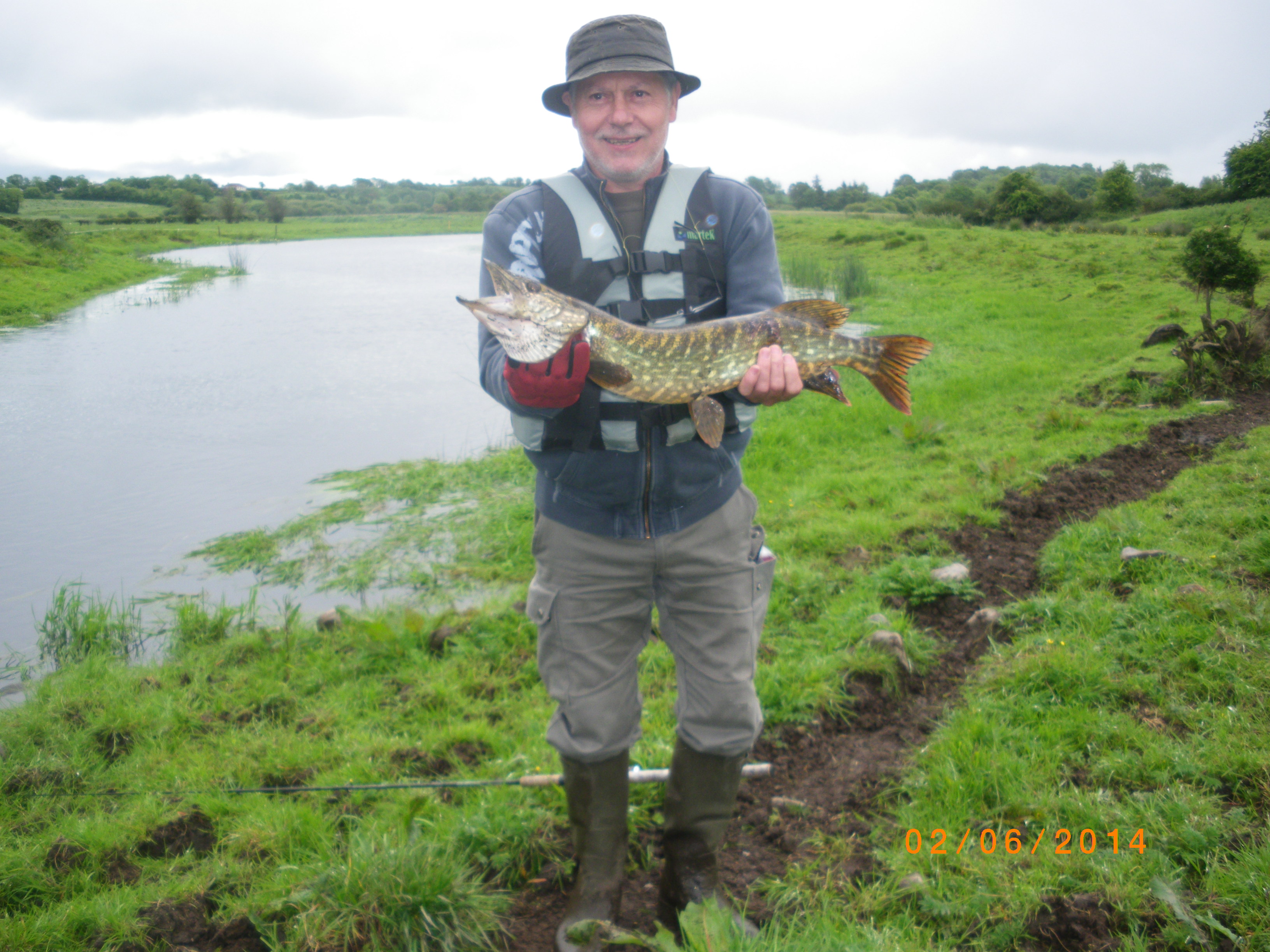Client avec un poisson