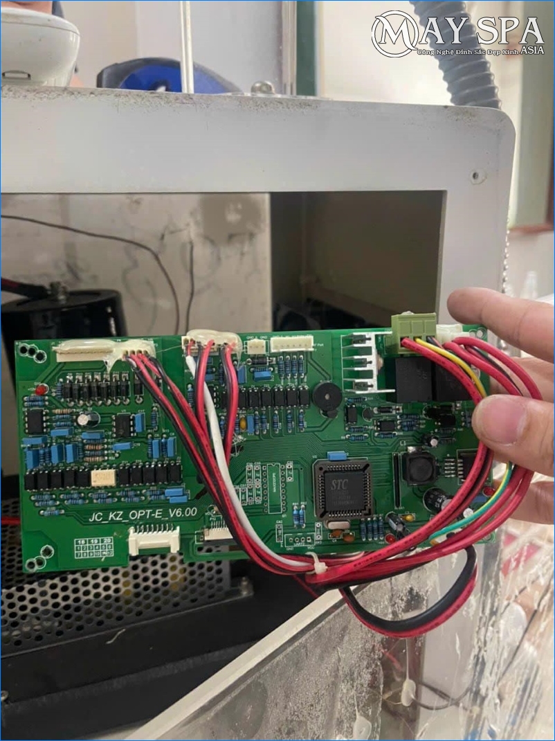 Quy trình sửa chữa thiết bị tại Máy Spa Asia