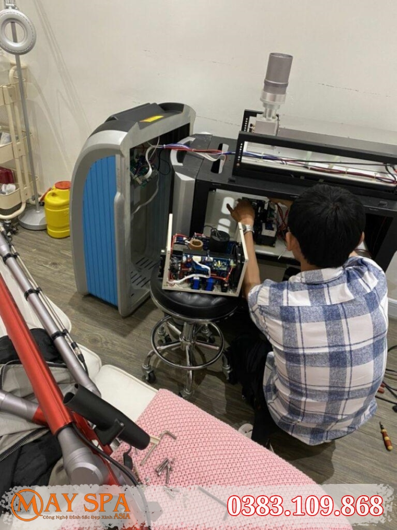 Chi phí sửa chữa thiết bị spa