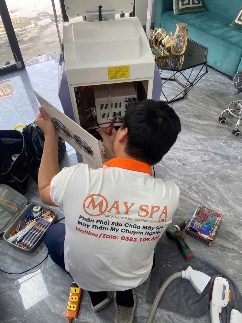 Quy Trình Sửa Chữa Thiết Bị Spa