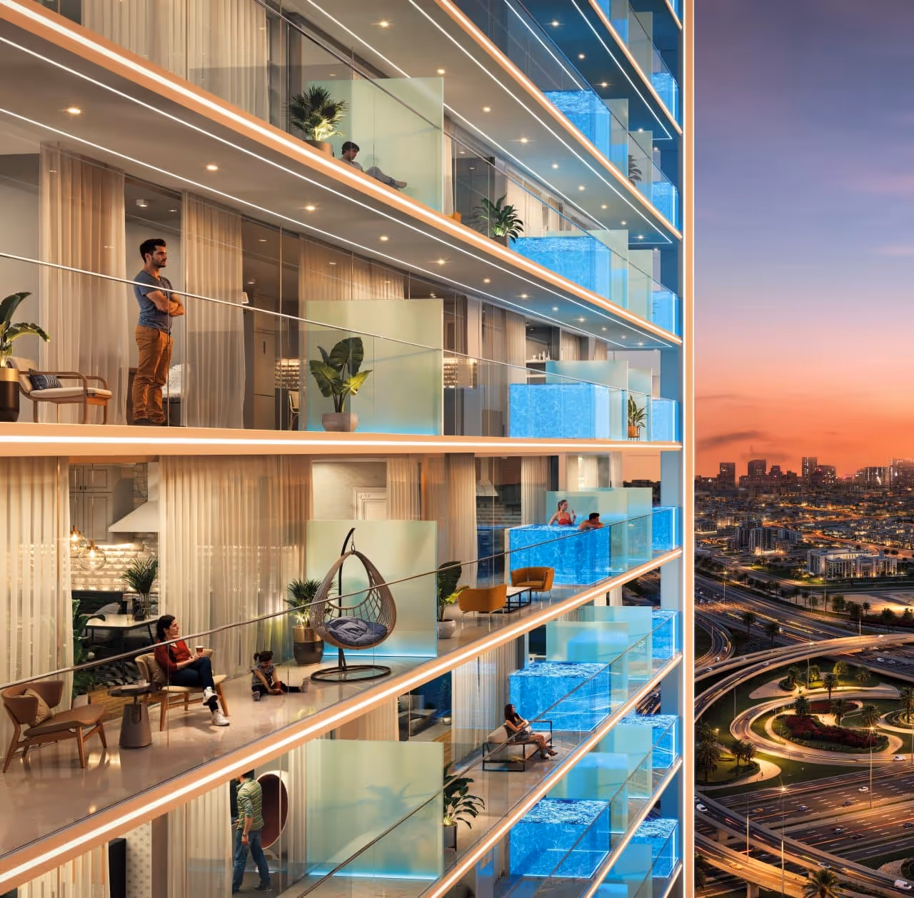 apartaments_Oasiz 1_dubai-silicon-oasis_danube-properties_Green City Real Estate