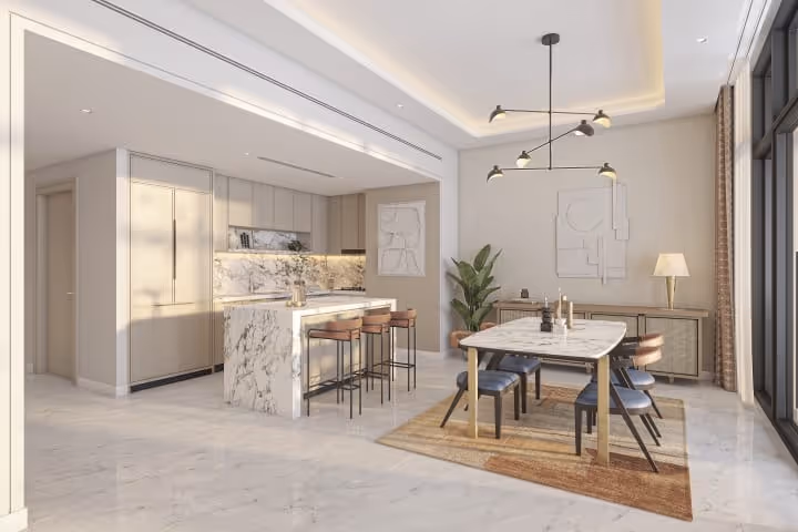 apartaments; commercial_Creek Views 3_al-jaddaf_azizi-developments_Green City Real Estate