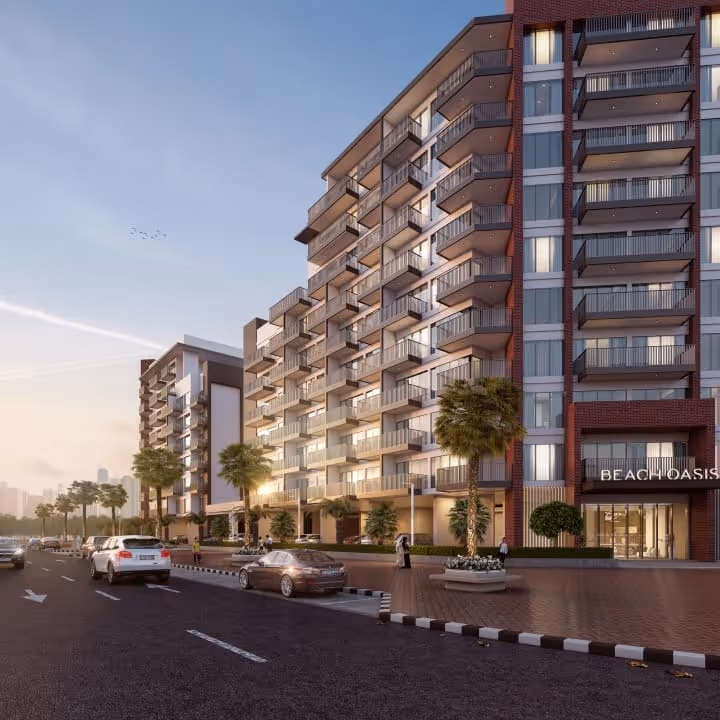 apartaments_Beach Oasis_dubai-studio-city_azizi-developments_Green City Real Estate