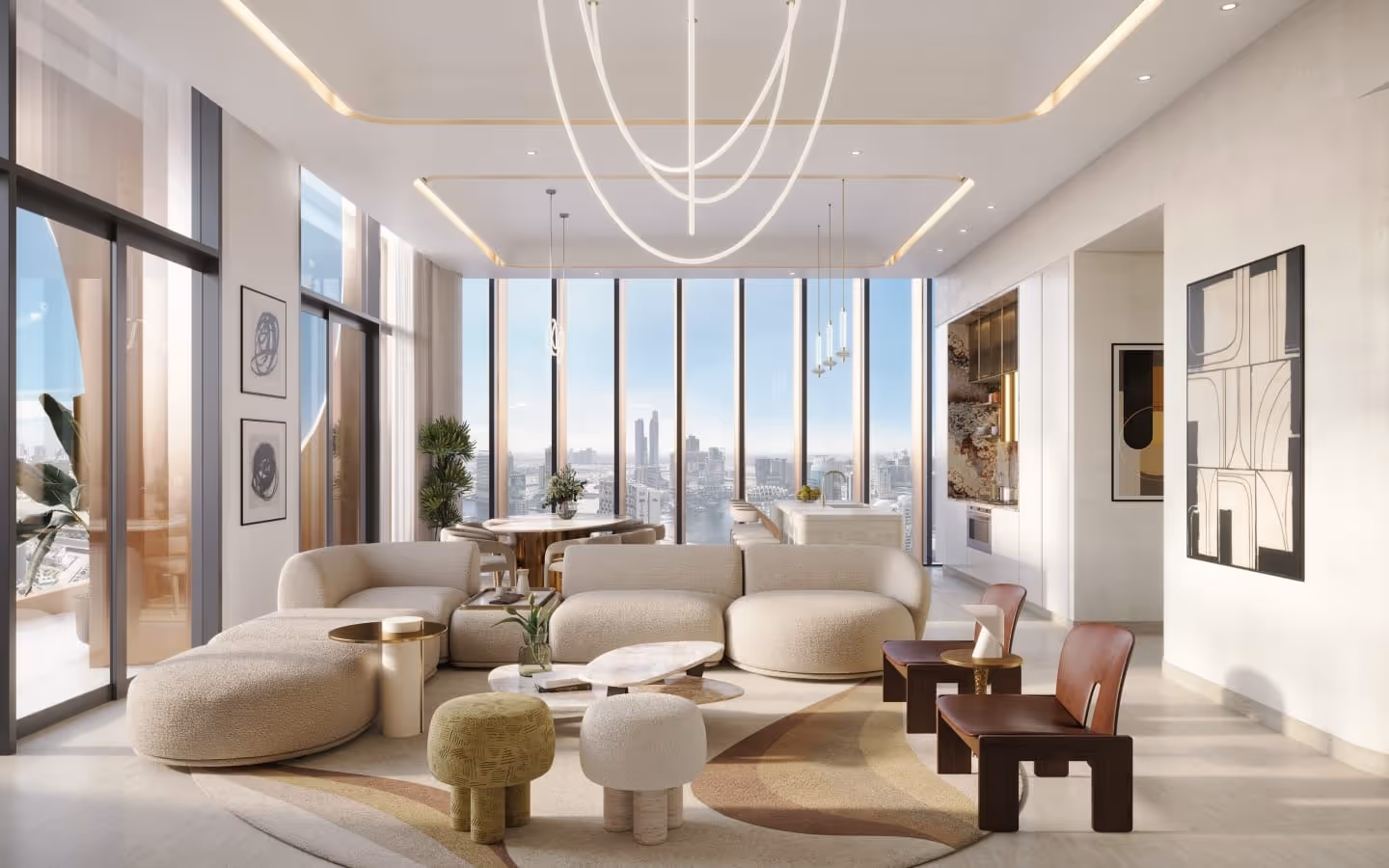 apartaments; penthouse_One Residence_downtown-dubai_obg_Green City Real Estate