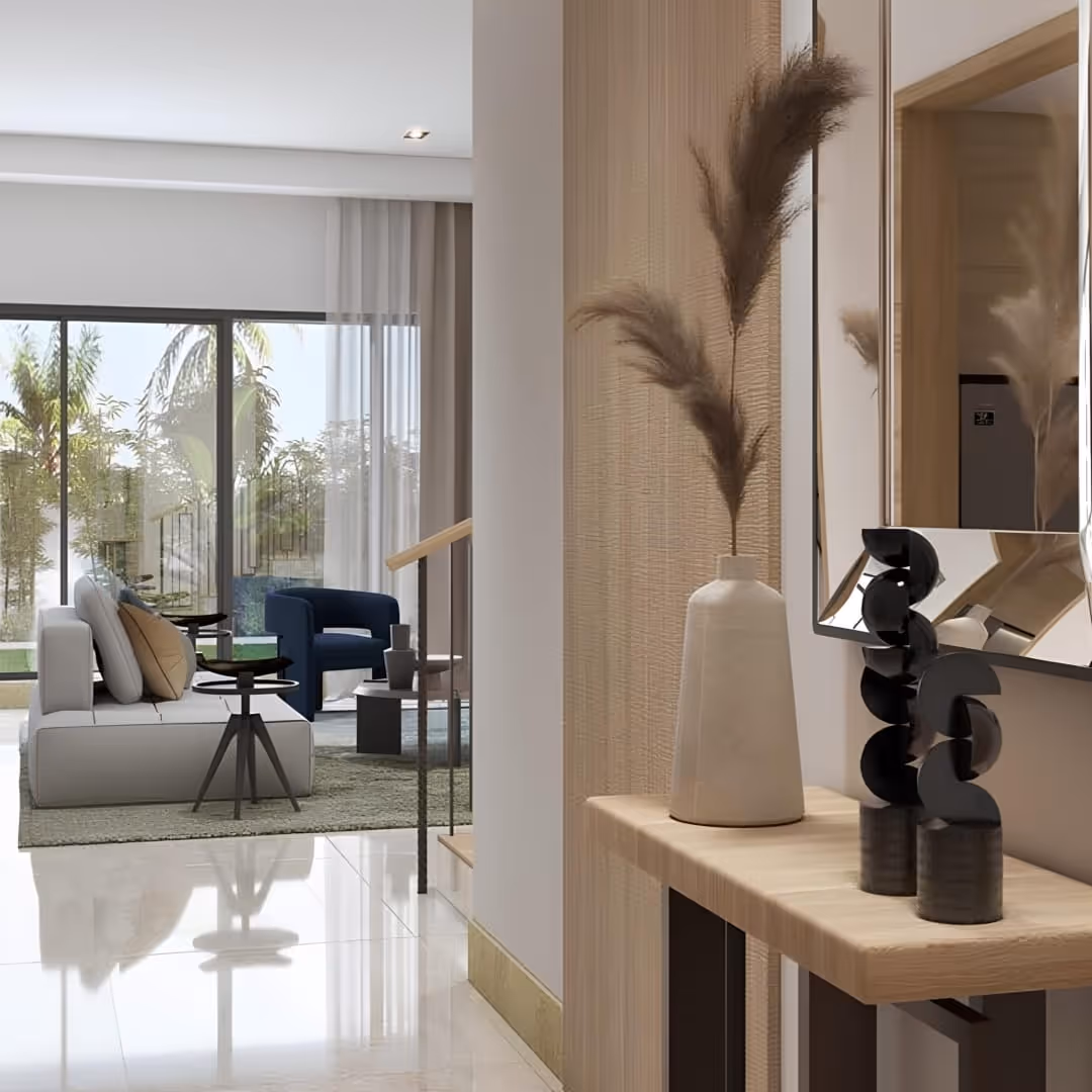 townhouse_Riverside - Olive_dubai-investments-park_damac_Green City Real Estate