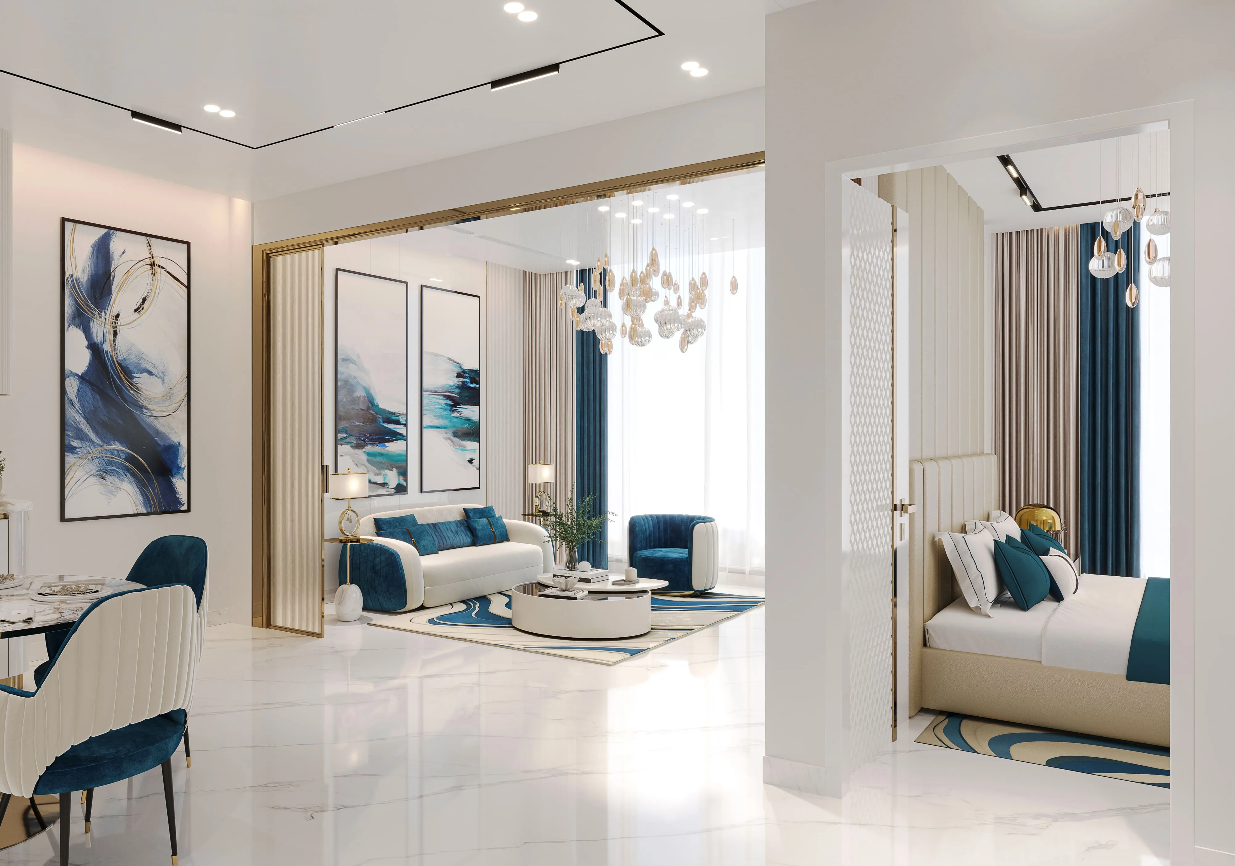 apartaments_Sparklz_jebel-ali-village_danube-properties_Green City Real Estate