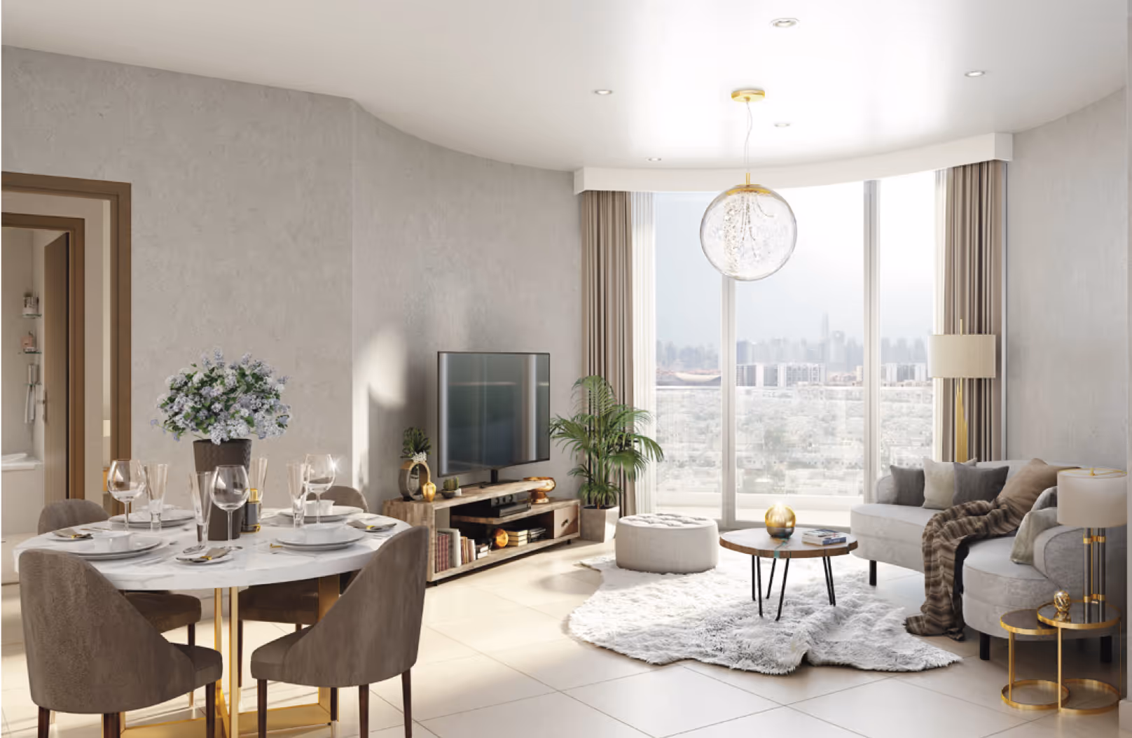 apartaments_Azizi Jewel_jebel-ali-village_azizi-developments_Green City Real Estate