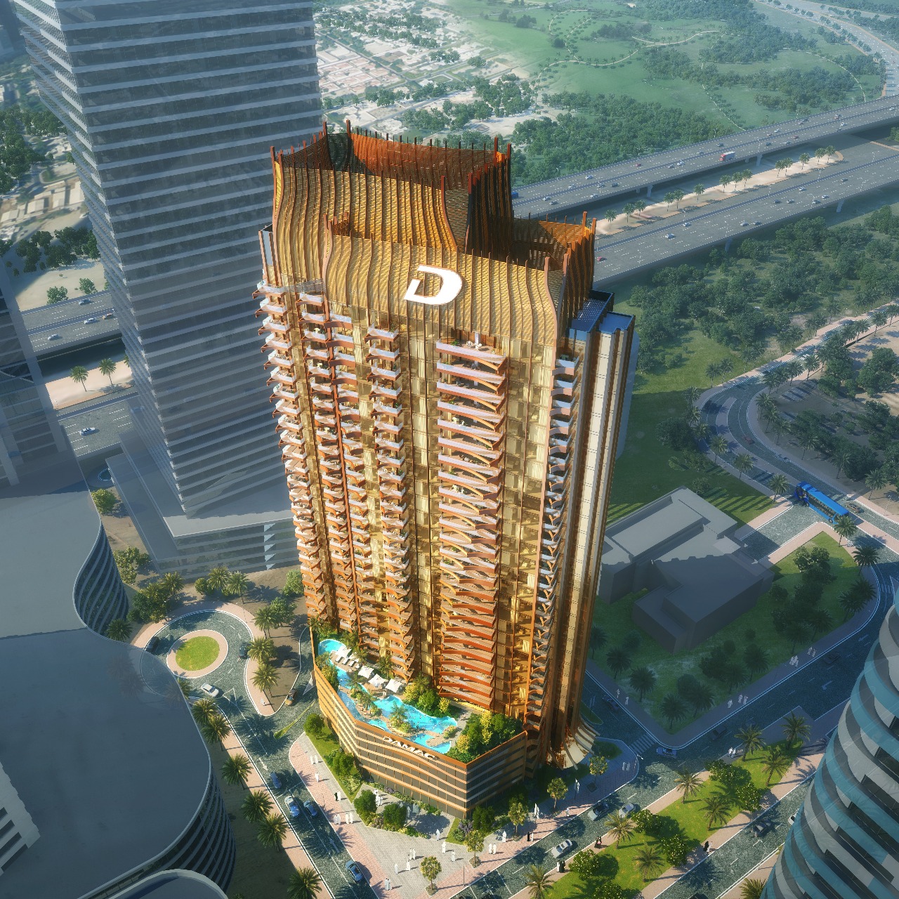 DAMAC «Elegance Tower»; DAMAC Properties; Downtown Dubai;