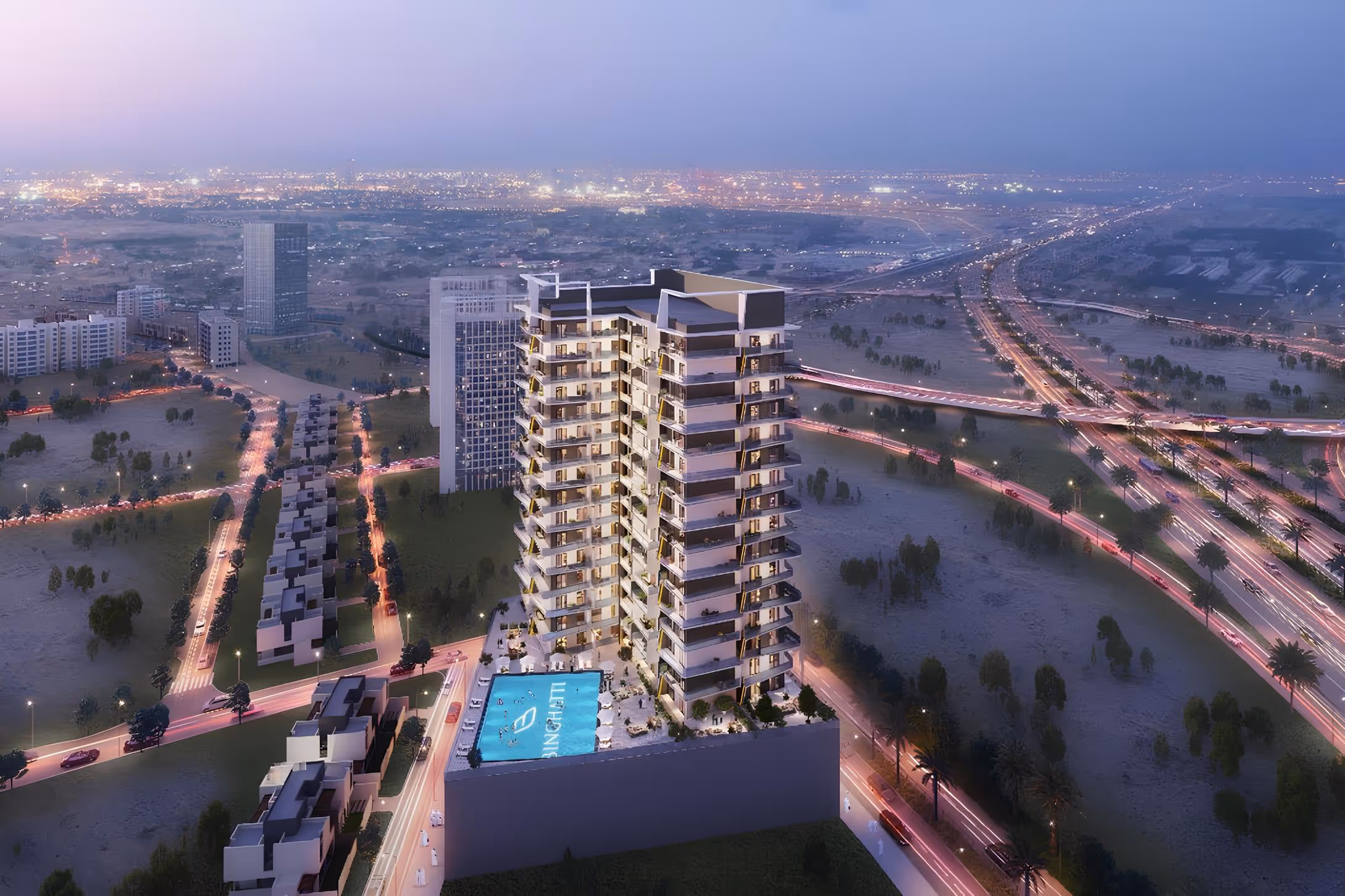 BINGHATTI " Binghatti Emerald"; Binghatti Developers; JVC (Jumeirah Village Circle);