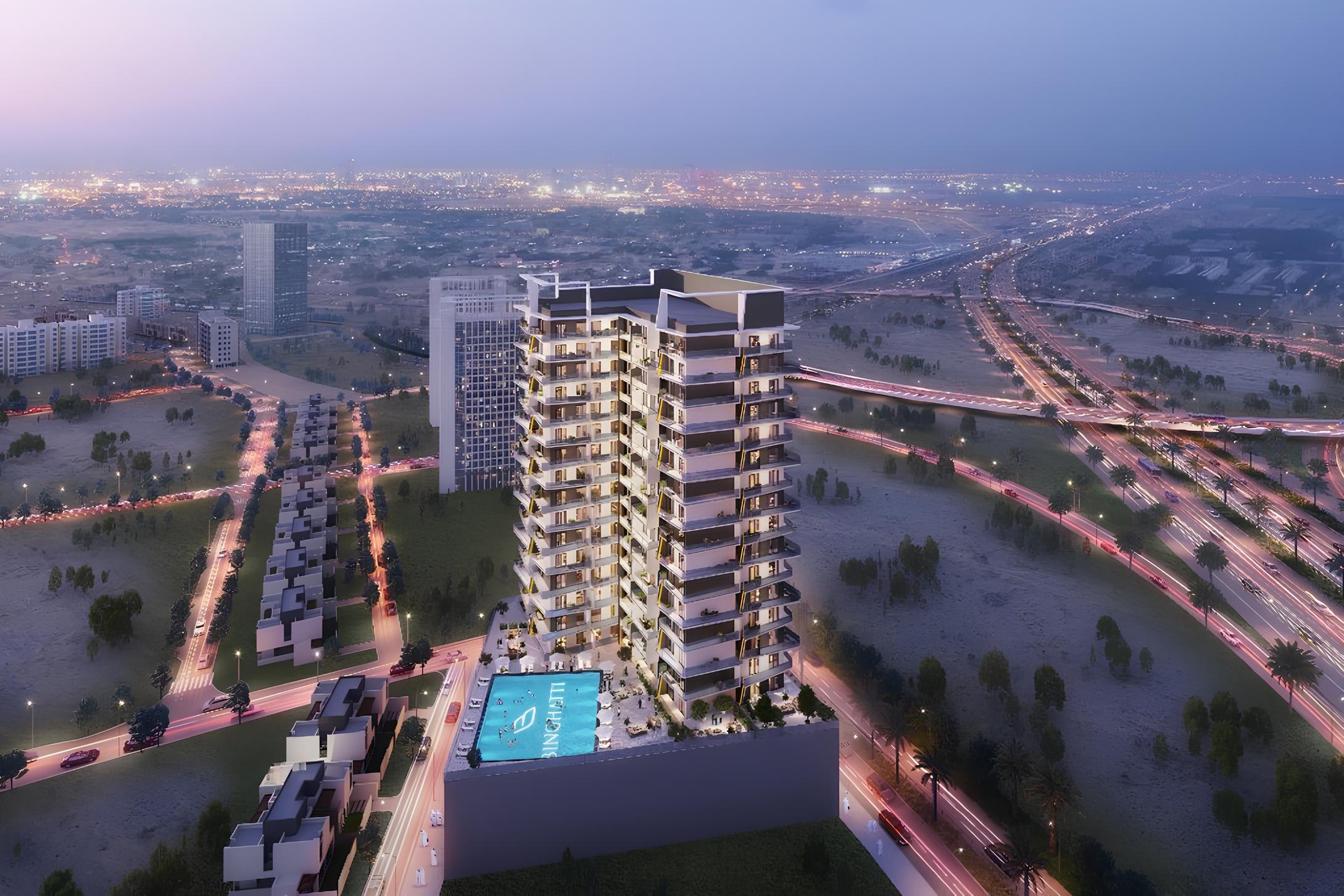 BINGHATTI " Binghatti Emerald"; Binghatti Developers; JVC (Jumeirah Village Circle);