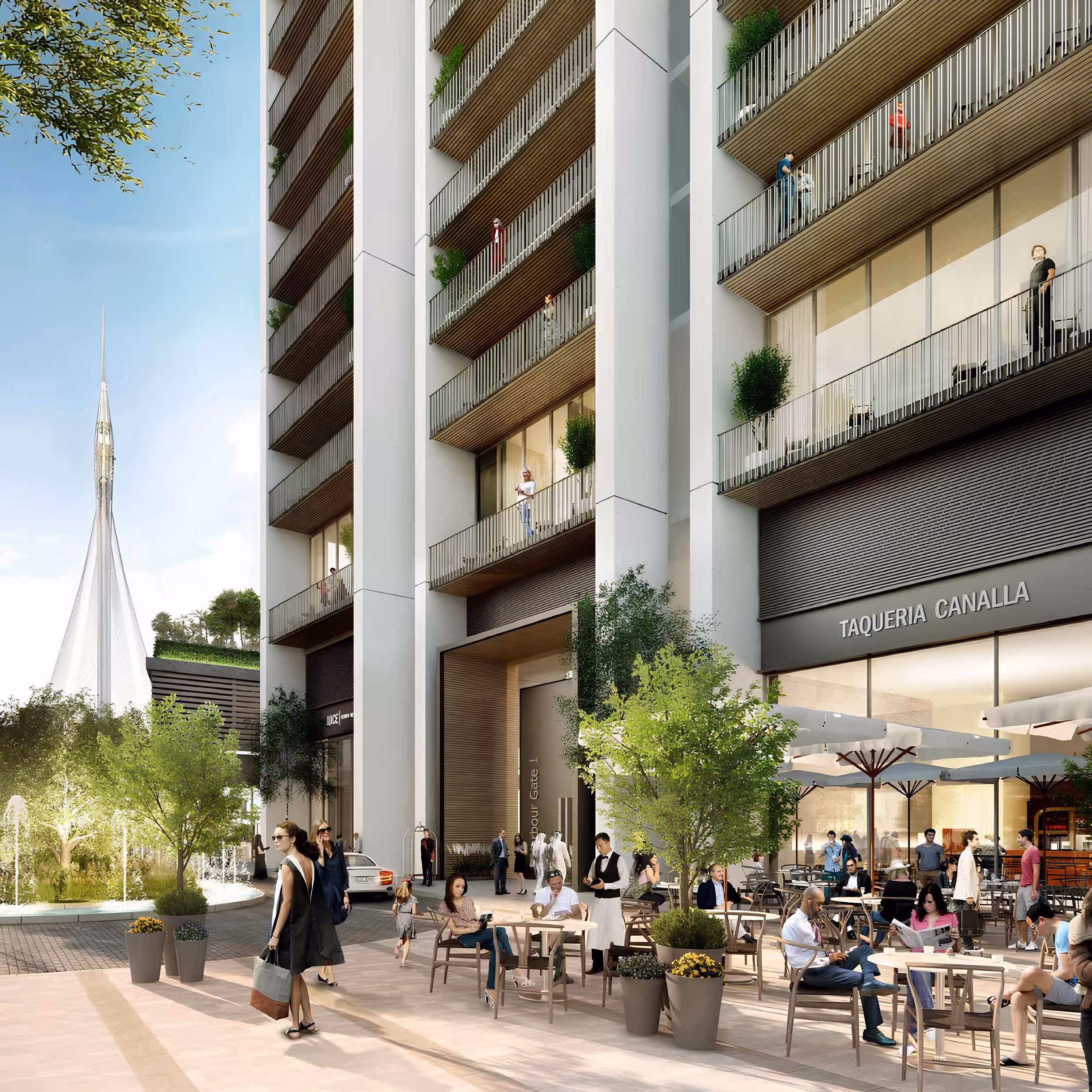 EMAAR "Harbour Gate"; Emaar Properties; Dubai Creek Harbour;