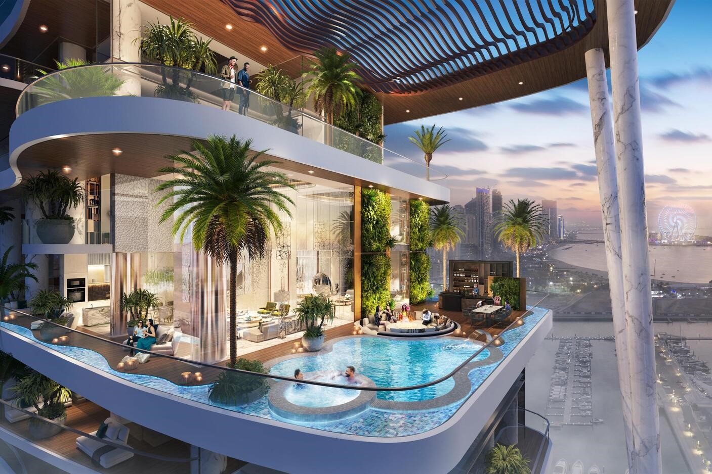 DAMAC «Bay 2 by Cavalli»; DAMAC Properties; Dubai Harbour;
